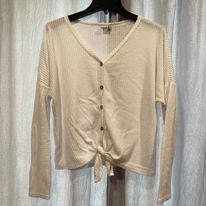 Woman’s White Long Sleeve